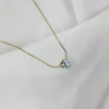 Cadena Dije de Corazon Perla