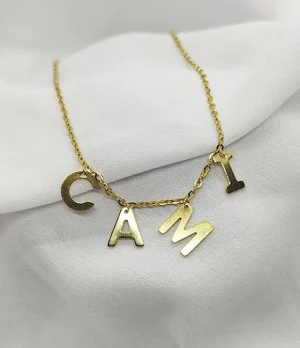 Cadena Personalizada 4 Letras