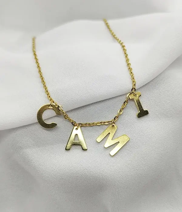 Cadena Personalizada 4 Letras