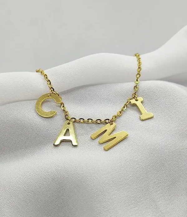 Cadena Personalizada 4 Letras